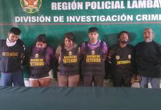 Desarticulan banda ‘Robamotos’ cuando desmantelaba vehículos en Chiclayo