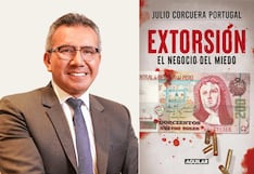 Julio Corcuera Portugal acaba de lanzar su libro “Extorsión: el negocio del miedo”