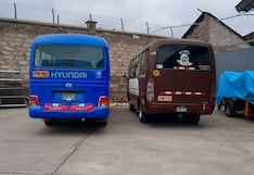 Internan buses informales que hacían servicio de transporte público en Arequipa