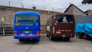 Internan buses informales que hacían servicio de transporte público en Arequipa