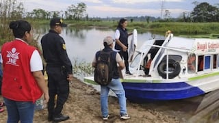 Mal tiempo retrasa traslado de actas electorales a siete centros de cómputo de la ONPE
