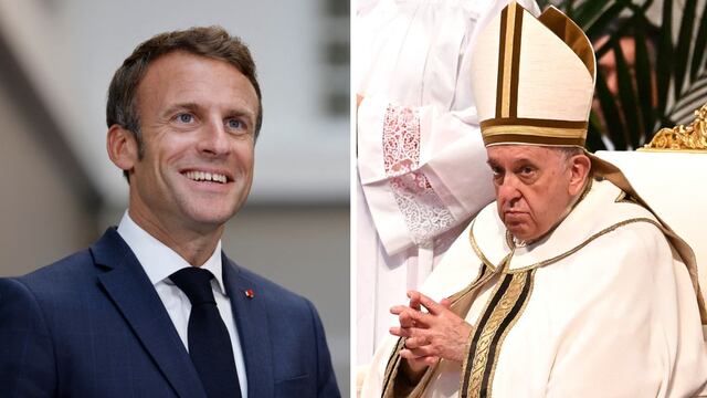 Papa Francisco recibirá al presidente francés Macron este 24 de octubre