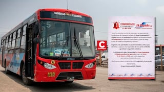 “El Rápido” anuncia suspensión de servicios desde el lunes tras asesinato de conductor en SMP