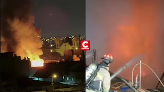Cercado de Lima: incendio en quinta multifamiliar consumió viviendas de material noble en el jirón Ancash
