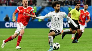 Mohamed Salah convirtió un gol para Egipto en un Mundial luego de 28 años (VIDEO)