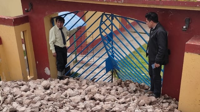 Arequipa: Institución Educativa de primaria en La Unión se queda sin cocina por desborde de río Chococo