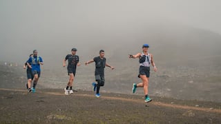 Arequipeño en carrera de montaña Amancay Trail