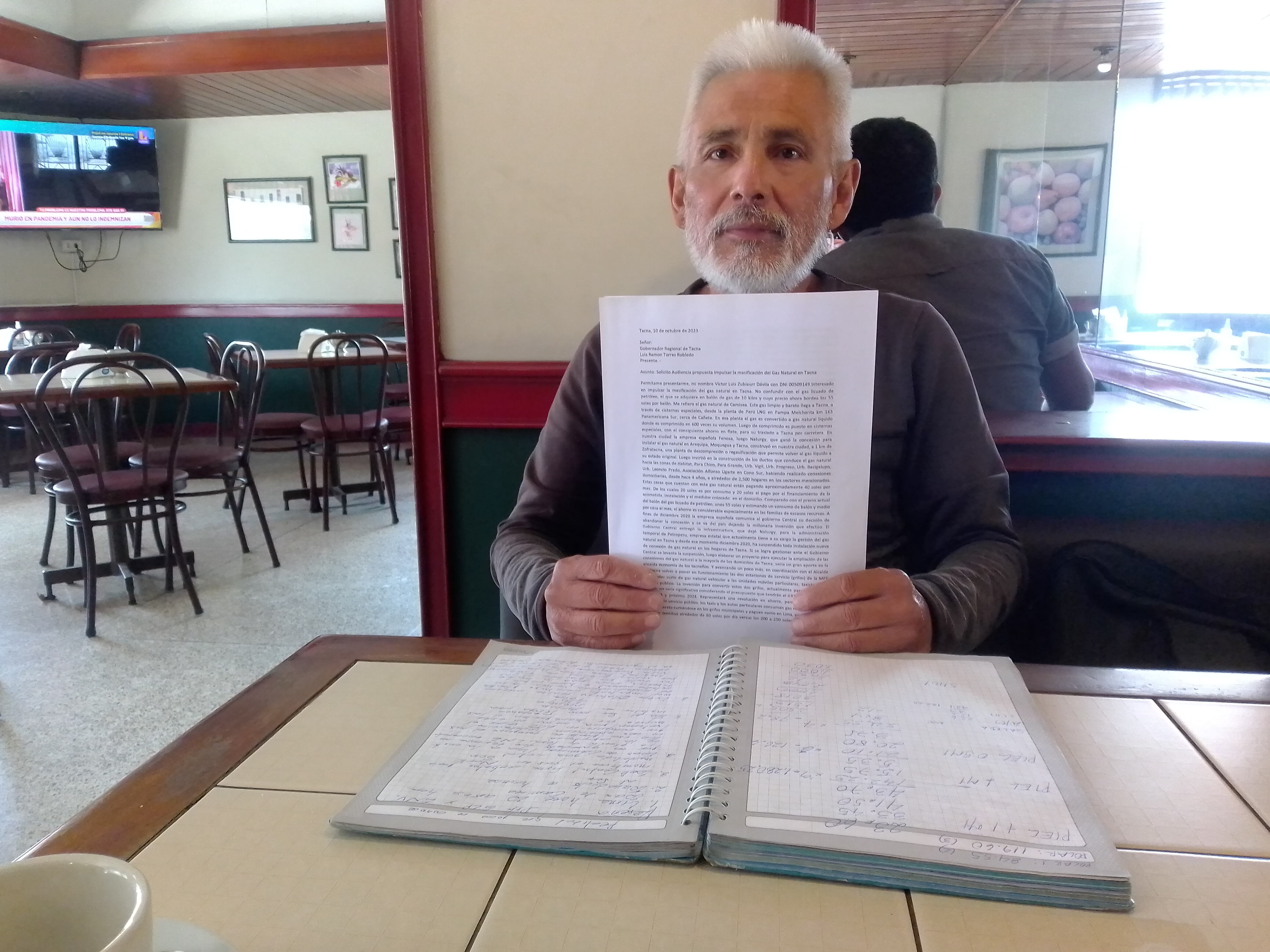 El exdirector de la Zofratacna Víctor Zubiaurr plantea declarar una política regional. (Foto: Correo)