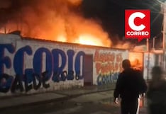 Nasca: incendio en el boulevard de Marcona moviliza a bomberos y genera alarma