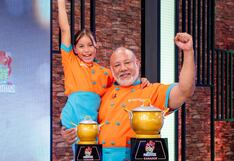 Steve Palao y su nieta Caetana ganan El Gran Chef Famosos: Pericotitos