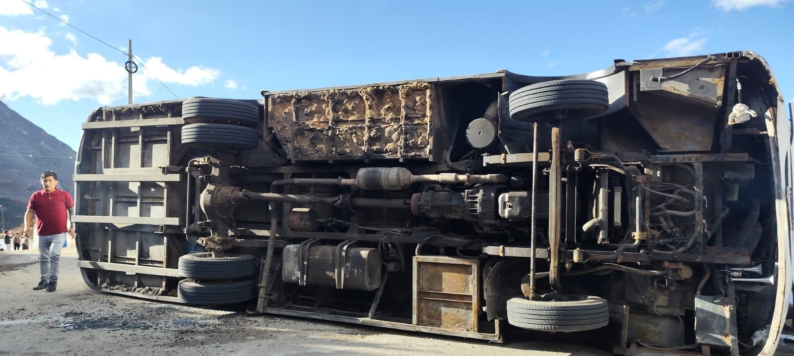 Músicos se salvan de milagro/Foto Pelegrino Sedano