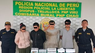 La Libertad: Desarticulan presunta banda delincuencial “Los Lechuceros de Larame” en Chao