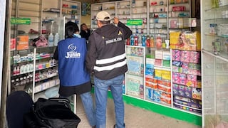 Cuatro farmacias son clausuradas en Jauja durante operativo sanitario por la Tunantada