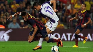 Neymar es el jugador que más faltas provoca en España