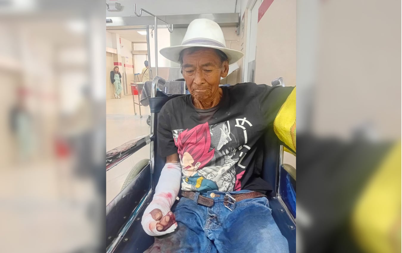 Buscan a familiares de adulto mayor que permanece en el hospital Honorio Delgado de Arequipa. Foto: GEC.