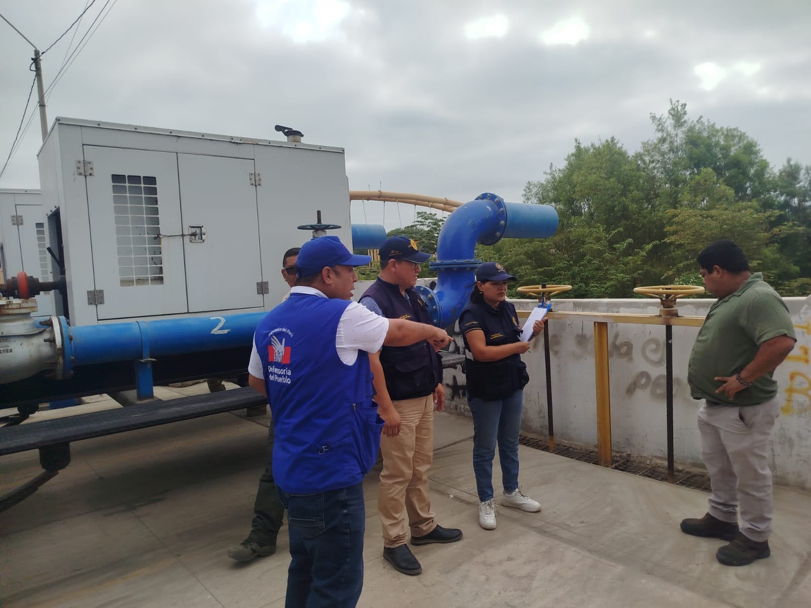 Inspeccionan SARE en Piura.