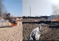 Ica: desatan feroz batalla campal por amplios terrenos en La Tierra Prometida