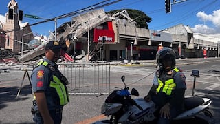 Suben a 36 los fallecidos, con 167 heridos, por el terremoto en Filipinas