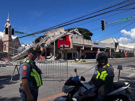 Suben a 36 los fallecidos, con 167 heridos, por el terremoto en Filipinas