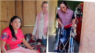 Ica: brindan silla de ruedas para menor de 4 años afectado por accidente de tránsito