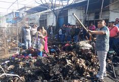Incendio en el mercado de Piura deja S/ 1 millón en pérdidas