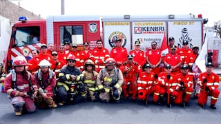 Bomberos de Pisco conmemoran 78 años de servicio, valentía y entrega a la comunidad