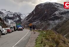 Carretera Central: Trabajos de limpieza permiten pase normal en Ticlio