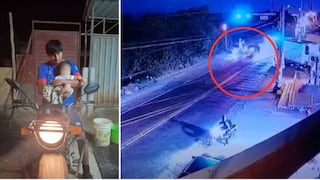 Ica: joven padre lucha para salvar su pierna tras brutal accidente de tránsito en Tate