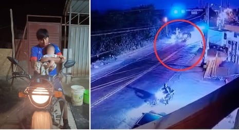 Ica: joven padre lucha para salvar su pierna tras brutal accidente de tránsito en Tate