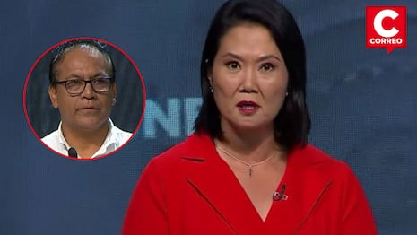 Keiko Fujimori a Roberto Sánchez: “Usted sí es un peligro para nuestro país”