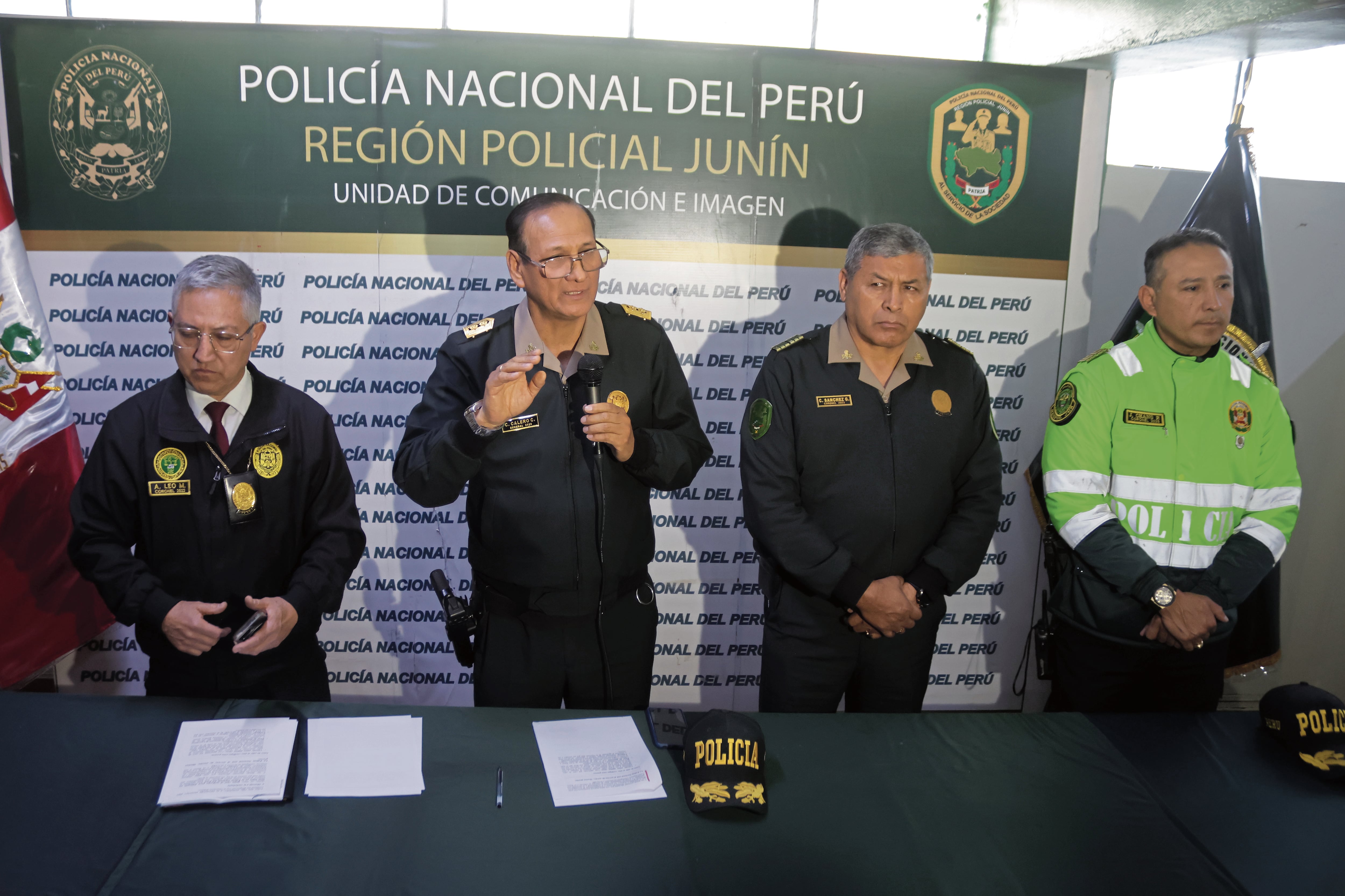 Jefe de la Región Policial Junín: "la casa se limpia, apostamos por la investigación profunda"
