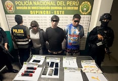 Trujillo: cae clan familiar en posesión de dinamita y celulares usados en extorsión