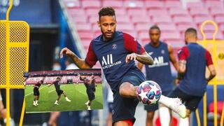 Neymar regala fantasía con este chicle previo a final de Champions League (VIDEO)