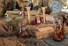 Jesús crucificado en miniatura en torre de la Catedral