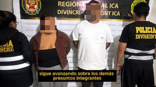 Ica: detienen a dos sospechosos tras secuestro de ciudadano de 64 años