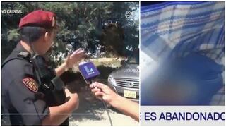Trujillo: Bebé recién nacido fue abandonado en una bolsa colgando de árbol