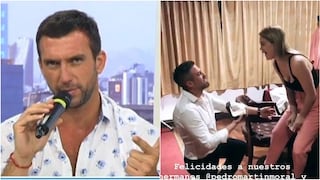 Antonio Pavón aclara supuesto comentario sobre boda de Sheyla Rojas (VIDEO)