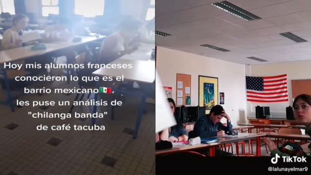Para que sus alumnos franceses aprendan español, maestra les enseña jergas mexicanas