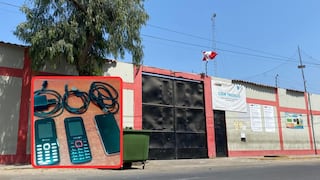 Trujillo: Incautan tres celulares a interno en centro juvenil de la exFloresta