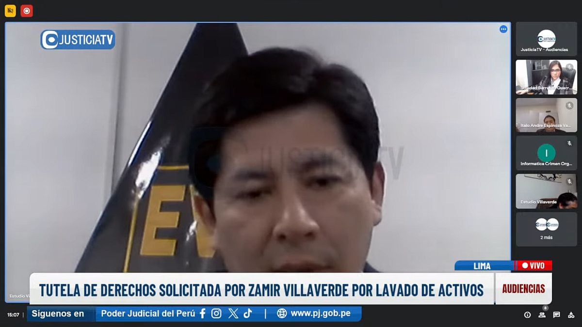 Los rumores del fraude crecieron cuando Zamir Villaverde dijo -sin pruebas- que coordinó con el JNE para que Pedro Castillo gane las elecciones. (Justicia TV)