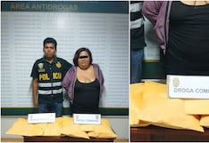 Ica: Policía Antidrogas detiene a mujer con clorhidrato de cocaína, PBC y marihuana