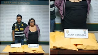 Ica: Policía Antidrogas detiene a mujer con clorhidrato de cocaína, PBC y marihuana