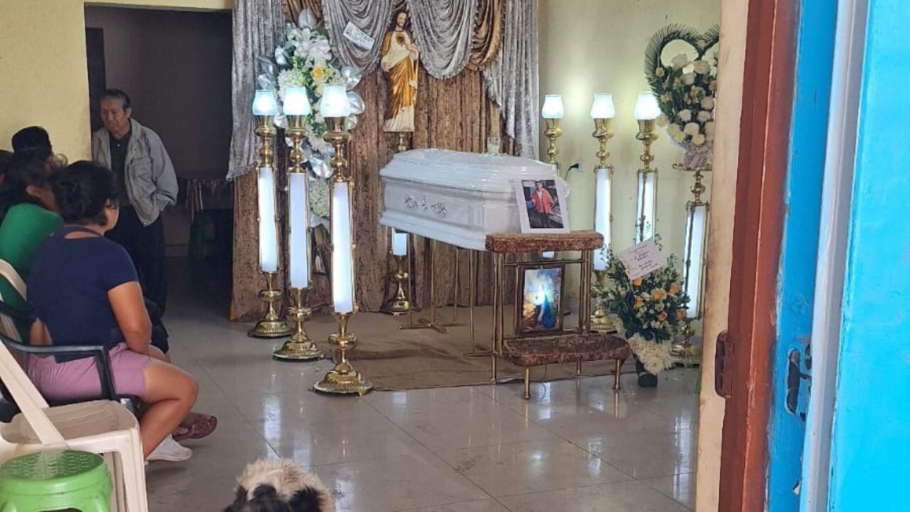 Familiares de Frank Jesús Monzón Valeriano exigieron justicia.