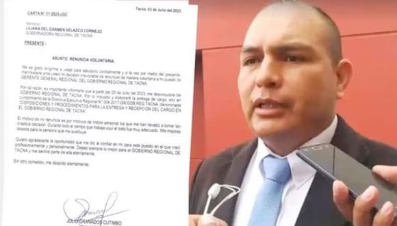 El abogado moqueguano ya había sido designado antes por la autoridad regional en reemplazo del Ing. Saúl Quintanilla Zevallos.(Foto: Difusión)