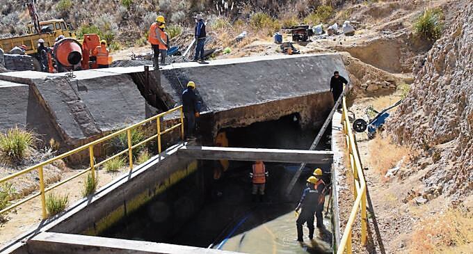 Túnel para Majes Siguas I requiere de intervención urgente. Foto: GEC.