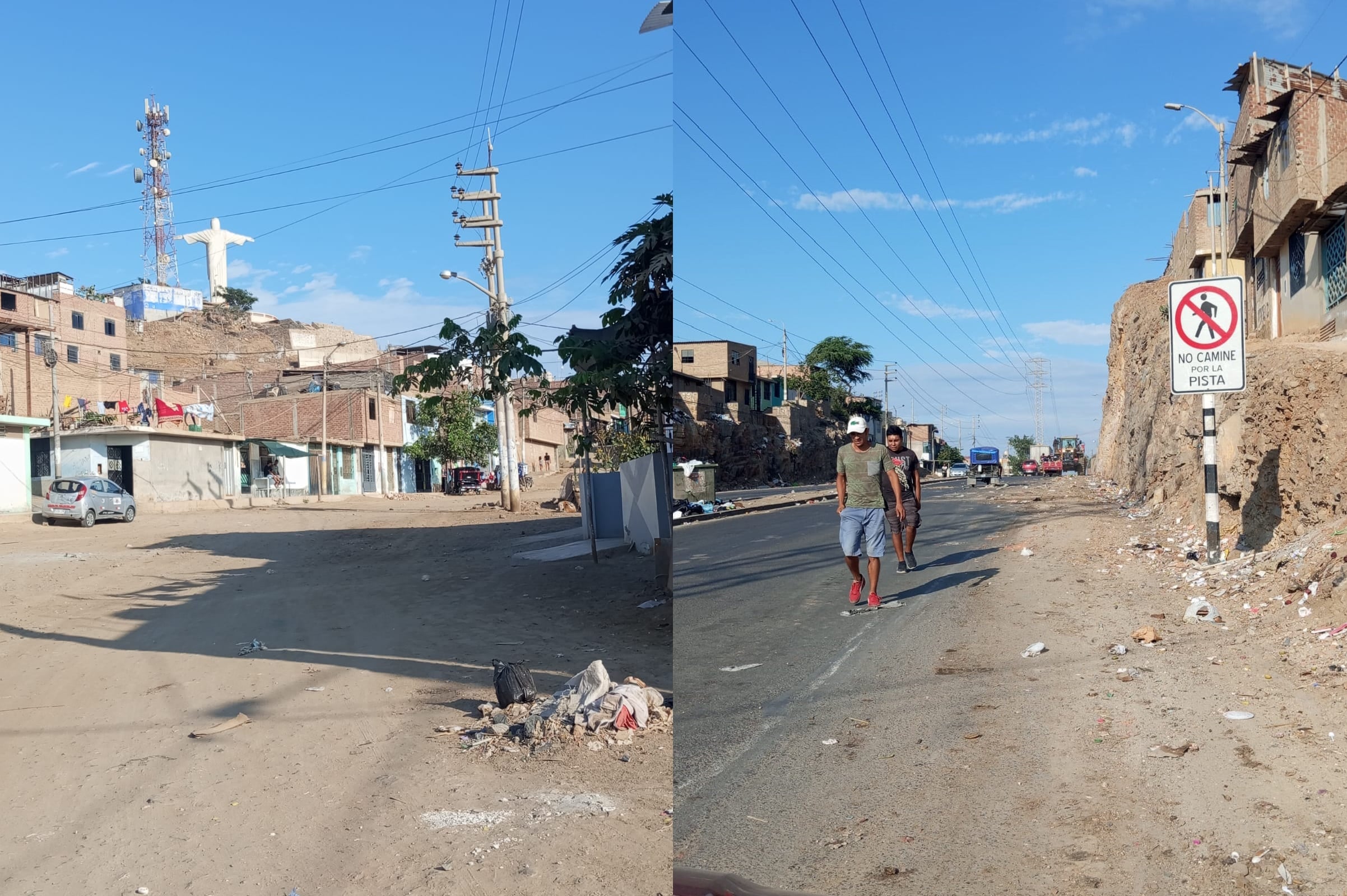 Delincuentes toman como guarida el Cristo Redentor.