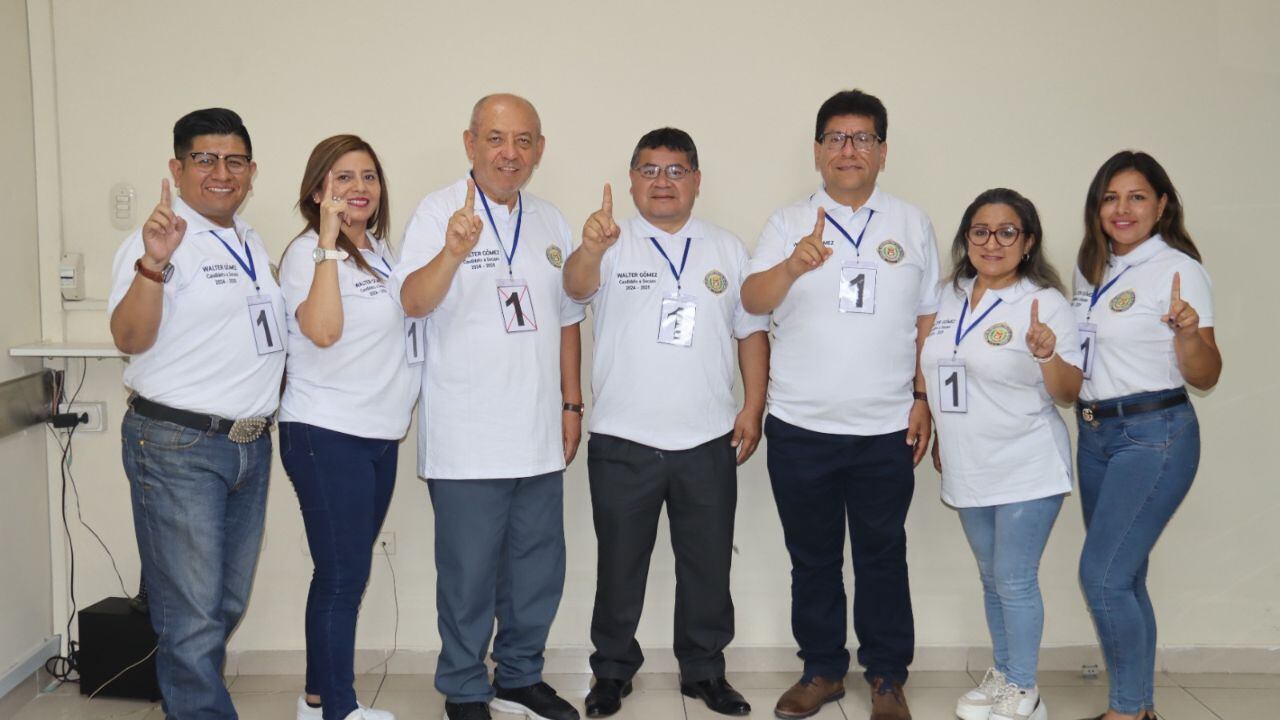 El past decano sostiene que Gómez, docente universitario y contador público colegiado con experiencia en la gestión de este colegio profesional, defenderá los intereses de los miembros de la orden y recuperará la institucionalidad.