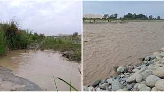 Pisco: aumento del caudal del río Pisco pone en riesgo cultivos en el sector El Palto