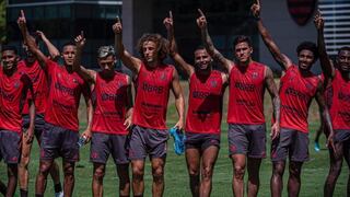 Flamengo reveló su lista de viajeros para jugar contra Sporting Cristal