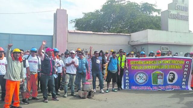 Lambayeque: Redes criminales en construcción civil conforman seudos sindicatos